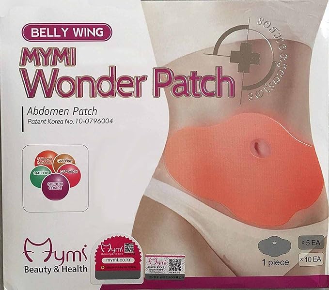 Mymi Wonder Patch Belly Wing Works For Toning Contouring Firming 5 patches