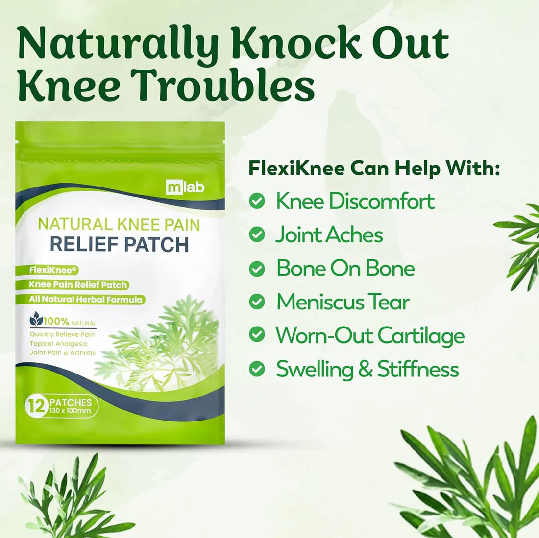 Heal Patch™ - Natural Knee Pain Relief Patches 🌿🦵