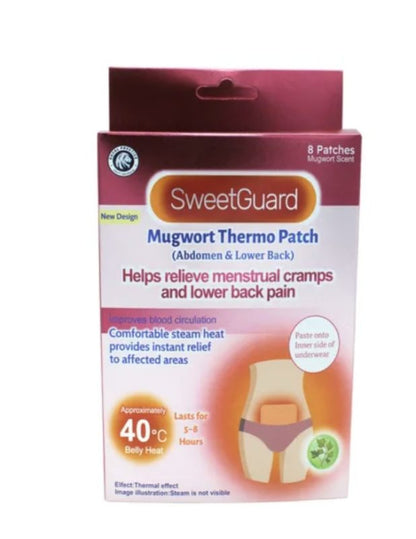 SweetGuard Mugwort Thermo Patch pack of 8