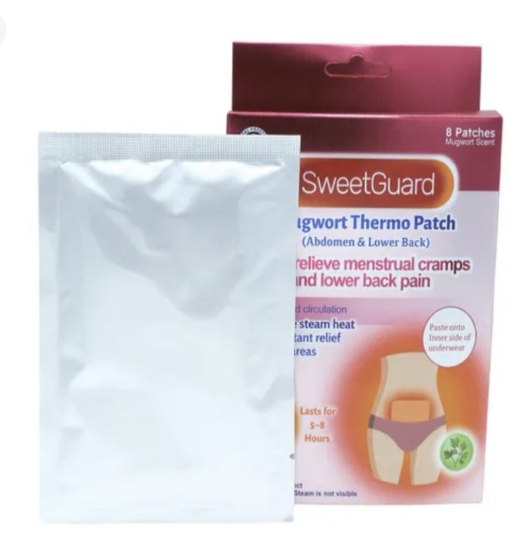 SweetGuard Mugwort Thermo Patch pack of 8