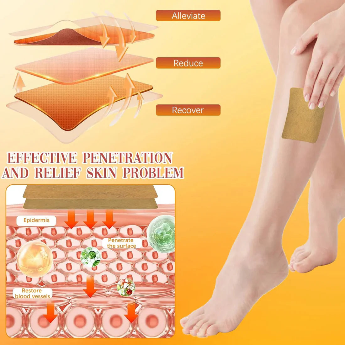 Instant Relief Varicose Vein Patches